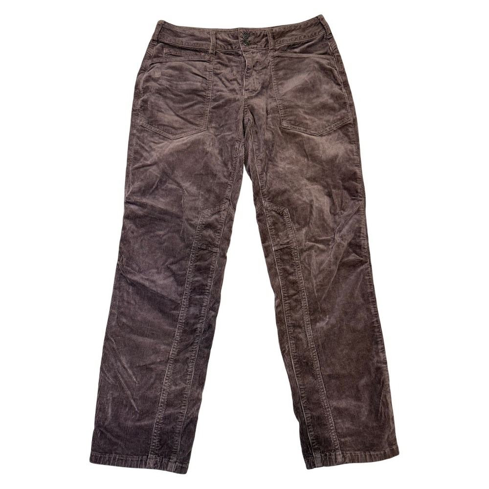 Pilcro and the Letterpress The Wanderer Corduroy Pants Mauve Brown 27 Straight